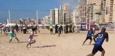بطولة كرة القدم الشاطئية في الإسكندرية