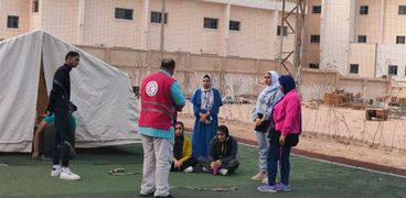 الهلال الأحمر المصري بالبحر الأحمر