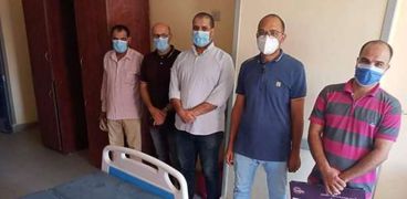 مستشفى الفشن ببني سويف تسجل "صفر إصابات" بكورونا