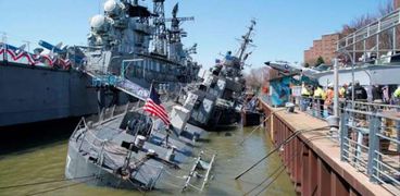 غرق المدمرة الأمريكية ذا سوليفانز جاء بعد غرق الطراد الروسي موسكفا