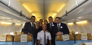 مصر للطيران تسير رحلة جديدة إلى أثينا بخدمات صديقة للبيئة