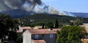 حرائق جنوب فرنسا أمس