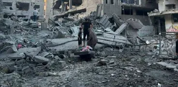 آثار الدمار في غزة