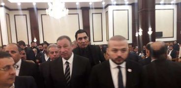 جانب من عزاء الرئيس الأسبق حسني مبارك
