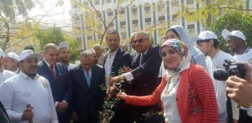 ائتلاف حب مصر يدشن مبادرة الرئيس بزراعة مليون شجرة مثمرة