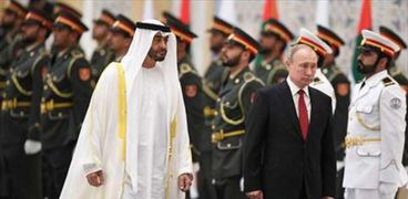 الشيخ بن زايد و الرئيس بوتين