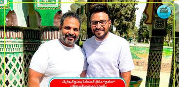 سامح سلام مع الإعلامي أحمد يونس