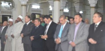 بالصور| "أوقاف الفيوم" تحتفل بالعام الهجري الجديد بمسجد ناصر الكبير