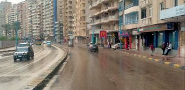 أمطار الإسكندرية- صورة أرشيفية