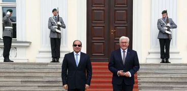 الرئيس عبدالفتاح السيسي خلال زيارته لألمانيا