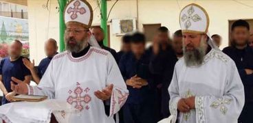 رجال الدين المسيحي في وادي النطرون