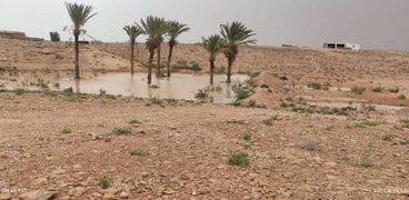ثلوج وسيول في شمال سيناء