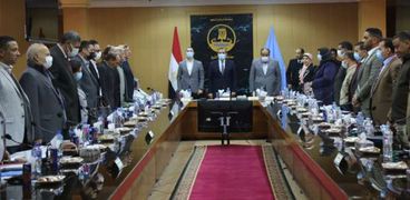 محافظ كفر الشيخ يلتقي اعضاء مجلسي النواب والشيوخ