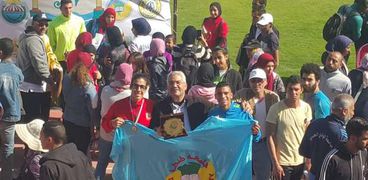طالبات جامعة طنطا يحصدن المركز الثاني في سباق الطريق للجامعات المصرية