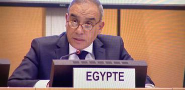 السفير علاء يوسف مندوب مصر الدائم لدى الأمم المتحدة