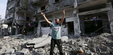 جانب من أحداث غزة