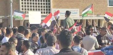 مواطنى الإسكندرية يلبون النداء لتأييد قرارات الرئيس