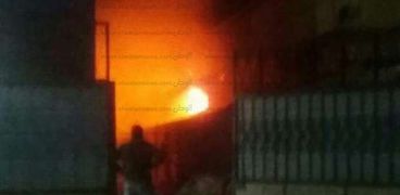 السيطرة على حريق في مصنع "كرتون" غرب الإسكندرية بدون حدوث إصابات