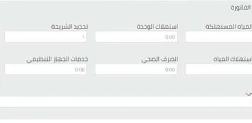 فاتورة المياه.. أرشيفية