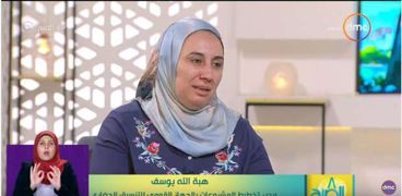 هبة الله يوسف مدير تخطيط المشروعات بالجهاز القومي للتنسيق الحضاري