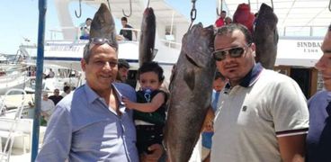 بطولة الجمهورية لصيد الأسماك بنادي الرياضات البحرية بالغردقة