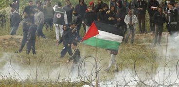 إحدى مسيرات العودة للفلسطينيين