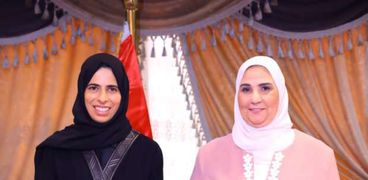 وزيرة التضامن الاجتماعي ووزيرة التعاون الدولي القطري