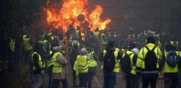 إحتجاجات "السترات الصفراء" في فرنسا - أرشيفية
