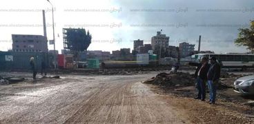 محافظ الغربية يوجه بتنفيذرصف شارع نادي الشرطة وسكة محلة أبوعلي بالمحلة