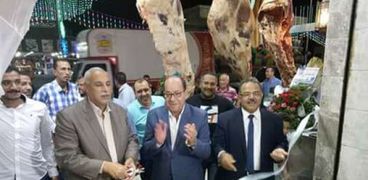 افتتاح منفذ لبيع اللحوم السوداني في دمياط