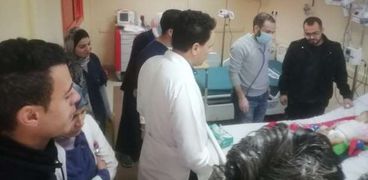 بدء تشغيل وحدة العناية المركزة للأطفال في مستشفى التأمين الصحي ببني سويف