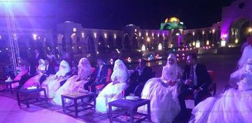 بالصور| حفل زفاف جماعي لـ25 عروسا من الأيتام بالبحر الأحمر 