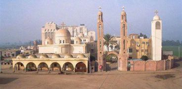 دير القديسة دميانة فى محافظة الدقهلية يعتبر من أقدم أديرة الرهبنة النسائية