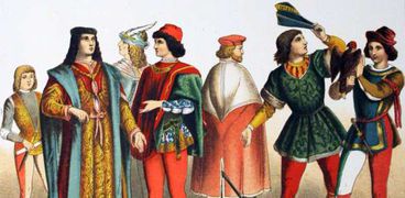 ملابس الرجال في العصور الوسطى في أوروبا