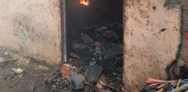 حريق بوحدة سكنية ببورسعيد 
