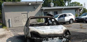 النهب والحرق العمد في شوارع ويسكونسن 