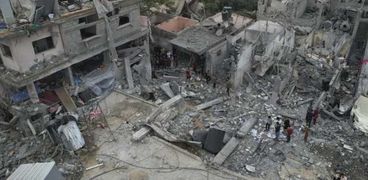 قصف سابق على غزة