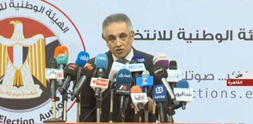 المستشار محمود الشريف - المتحدث باسم الهيئة الوطنية للانتخابات