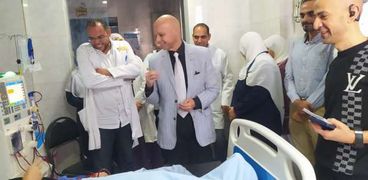 وكيل صحة الشرقية يتفقد الخدمات الطبية بمستشفى أبوحماد 