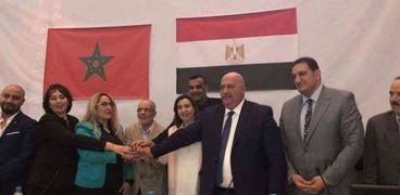 وفد الجمعية المصرية المغربية