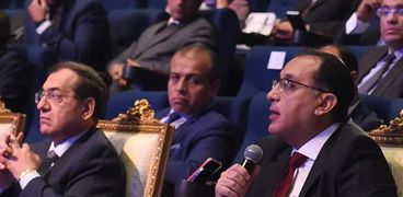 الدكتور مصطفى مدبولي، رئيس الوزراء، خلال إطلاق مؤتمر مصر تستطيع بالصناعة اليوم