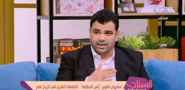الكاتب الصحفي مصطفى عمار، رئيس تحرير جريدة الوطن