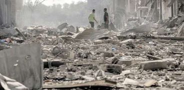 غزة تحت القصف الإسرائيلي لليوم الـ13