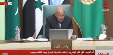 الأمين العام لجامعة الدول العربية، أحمد أبو الغيط