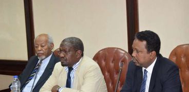 أعضاء الوفد الشعبي السوداني