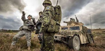 تمرين عسكري في استونيا