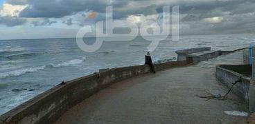أمطار غزيرة تضرب محافظة الإسكندرية - أرشيفية