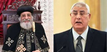 المستشار عدلي منصور والبابا تواضروس