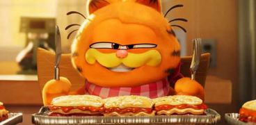 مشهد من  فيلم The Garfield Movie