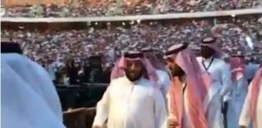تركي آل الشيخ - لقطة من الفيديو